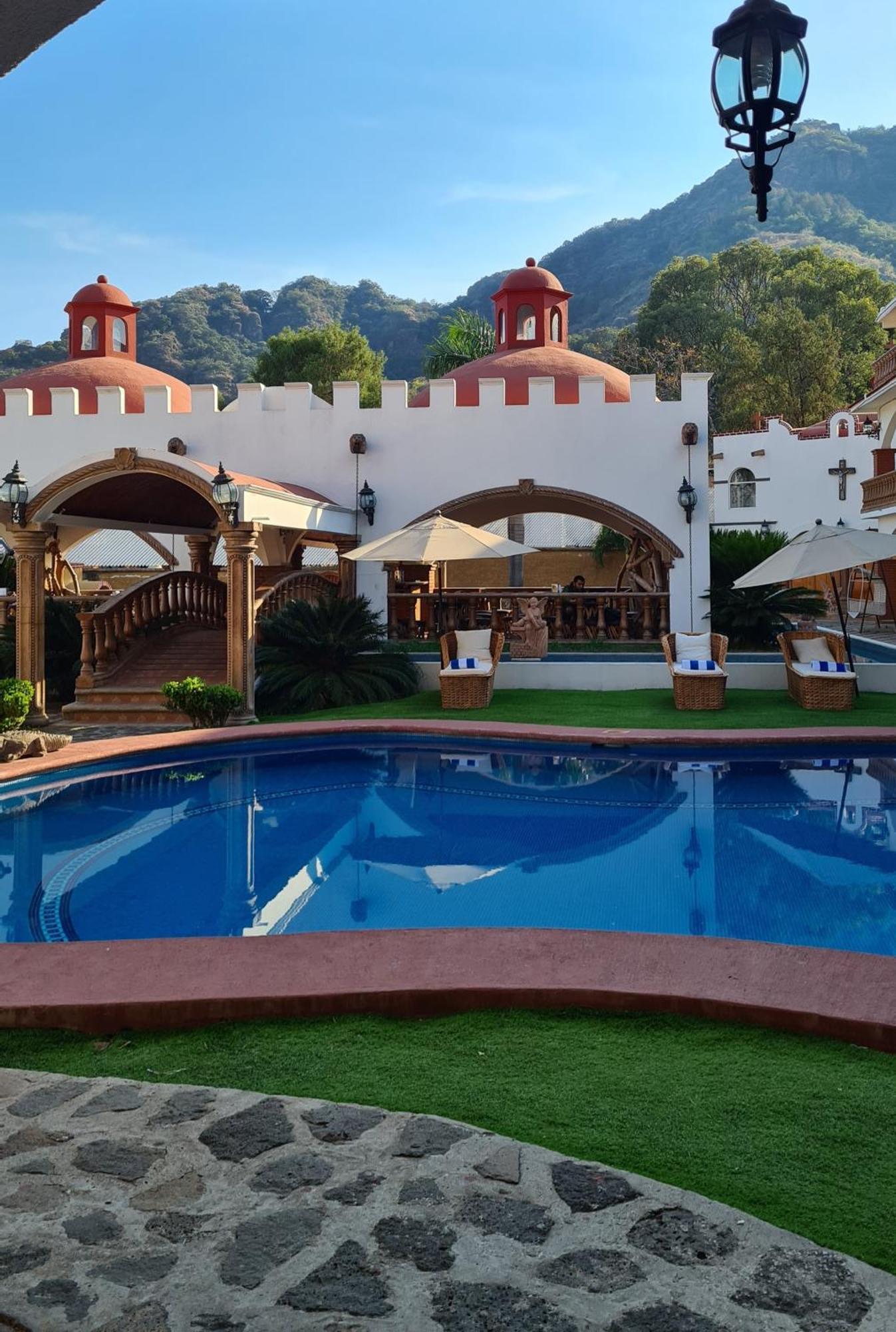 Hotel Leyenda Del Tepozteco Tepoztlán Kültér fotó